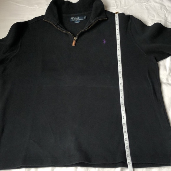Polo 1/4 zip pullover sweater - Picture 5 of 6